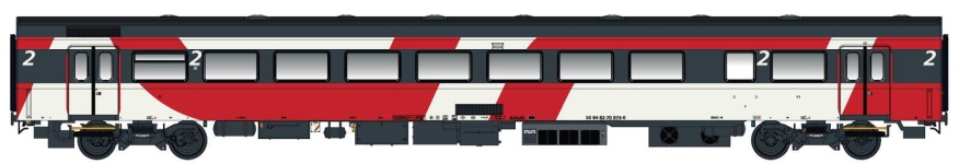 LS Models LS44056 - H0 - Personenwagen 2. Kl.  FYRA Wagen 24, NS, Ep. VI